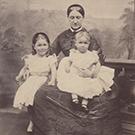 Mrs Mary Ward Bateman-Hanbury and daughters